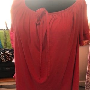 Lane Bryant on/off shoulder top